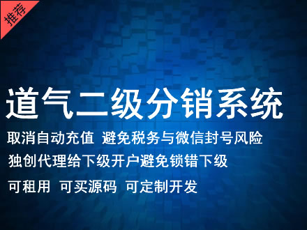 临沧市道气二级分销系统 分销系统租用 微商分销系统 直销系统